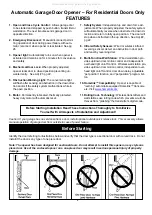 Preview for 4 page of Wayne-Dalton Quantum 3000 Series Owner Installation And User Manual