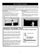 Preview for 5 page of Wayne-Dalton Quantum 3000 Series Owner Installation And User Manual