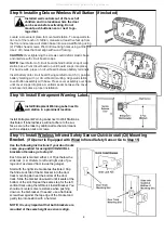 Предварительный просмотр 9 страницы Wayne-Dalton Quantum 3000 Series Owner Installation And User Manual