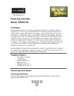 Preview for 2 page of Wayne-Dalton WDHKC-50 User Manual