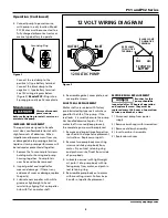 Предварительный просмотр 3 страницы Wayne 321205-001 Operating Instructions & Parts Manual