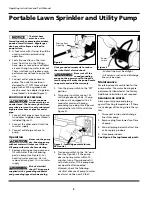 Preview for 2 page of Wayne 321602-001 Operating Instructions And Parts Manual