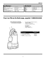 Предварительный просмотр 7 страницы Wayne 350800-002 Operating Instructions And Parts Manual