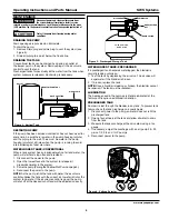 Предварительный просмотр 5 страницы Wayne 64043-WYN1 Operating Instructions And Parts Manual