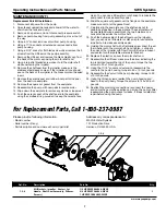 Предварительный просмотр 7 страницы Wayne 64043-WYN1 Operating Instructions And Parts Manual