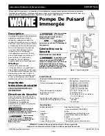 Preview for 7 page of Wayne CDUCAP Series Operating Instructions And Parts Manual