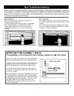 Preview for 5 page of Wayne Classicdrive 3014 Owner Installation And User Manual