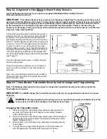 Preview for 21 page of Wayne Classicdrive 3014 Owner Installation And User Manual