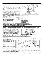 Preview for 24 page of Wayne Classicdrive 3014 Owner Installation And User Manual