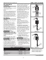 Предварительный просмотр 3 страницы Wayne CWS100 Operating Instructions And Parts Manual