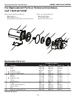 Предварительный просмотр 10 страницы Wayne CWS100 Operating Instructions And Parts Manual