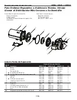 Предварительный просмотр 34 страницы Wayne CWS100 Operating Instructions And Parts Manual