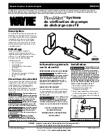 Preview for 5 page of Wayne FloodAlert 370700-001 Operating And Parts Manual