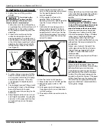 Preview for 2 page of Wayne GPB400 Operating Instructions And Parts Manual