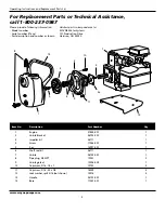 Preview for 4 page of Wayne GPB400 Operating Instructions And Parts Manual