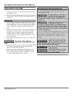 Preview for 2 page of Wayne PC1 Series Operating Instructions & Parts Manual