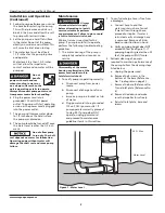 Предварительный просмотр 2 страницы Wayne RUP160 Operating Instructions & Parts Manual