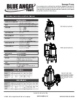 Предварительный просмотр 1 страницы Wayne T50SW Operating Instructions And Parts Manual