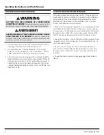 Preview for 8 page of Wayne WSS30Vn Operating Instructions And Parts Manual