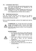 Предварительный просмотр 223 страницы wayscral 2210555 Original Manual