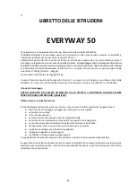 Предварительный просмотр 42 страницы wayscral EVERYWAY 50 User Manual