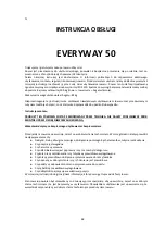 Предварительный просмотр 62 страницы wayscral EVERYWAY 50 User Manual