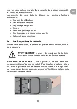 Preview for 29 page of wayscral EVERYWAY E-50 Original Manual