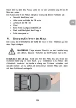 Preview for 106 page of wayscral EVERYWAY E-50 Original Manual