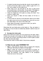 Preview for 62 page of wayscral KICKWAY E1 User Manual