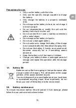 Preview for 75 page of wayscral TAKEAWAY E-200 Original Instructions Manual