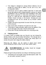 Preview for 78 page of wayscral TAKEAWAY E-200 Original Instructions Manual