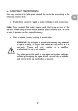 Preview for 81 page of wayscral TAKEAWAY E-200 Original Instructions Manual