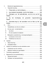 Preview for 223 page of wayscral TAKEAWAY E-200 Original Instructions Manual