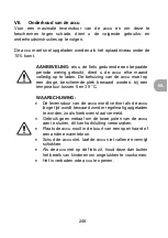 Preview for 248 page of wayscral TAKEAWAY E-200 Original Instructions Manual