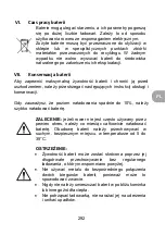 Preview for 292 page of wayscral TAKEAWAY E-200 Original Instructions Manual