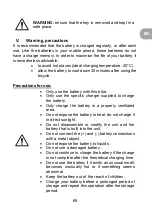 Preview for 69 page of wayscral TAKEAWAY E-50 Original Instructions Manual