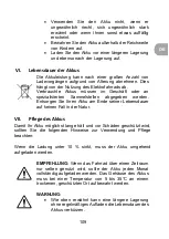 Preview for 109 page of wayscral TAKEAWAY E-50 Original Instructions Manual