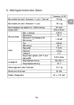 Preview for 116 page of wayscral TAKEAWAY E-50 Original Instructions Manual