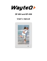 WayteQ DF-600 User Manual предпросмотр