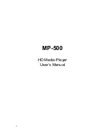 Preview for 10 page of WayteQ MP-500 User Manual