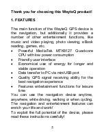 Preview for 5 page of WayteQ X995 User Manual