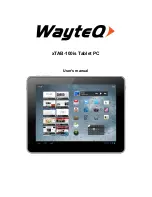 WayteQ xTAB-100is User Manual предпросмотр