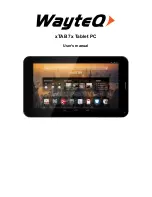 WayteQ xTAB 7X User Manual preview