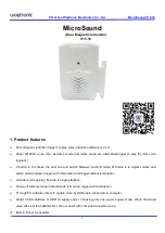 Waytronic MicroSound V15.16 Instructions preview
