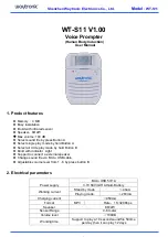 Waytronic WT-S11 User Manual предпросмотр