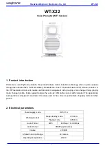 Waytronic WT-X22 Manual preview