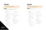 Preview for 44 page of Wazer WAZER Main Unit User Manual