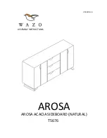 Wazo AROSA T5676 Assembly Instructions preview