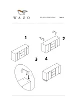 Preview for 4 page of Wazo AROSA T5676 Assembly Instructions