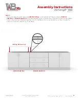 Предварительный просмотр 2 страницы WB Manufacturing iXchange SSW1004 Assembly Instructions Manual